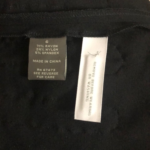 🌺🌺NWT Ann Taylor limited collect Black Dress size 6 - Picture 8 of 8